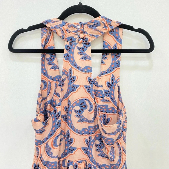 ATELIER 17.56 long maxi 100% cotton dress Sz Small - Picture 5 of 10